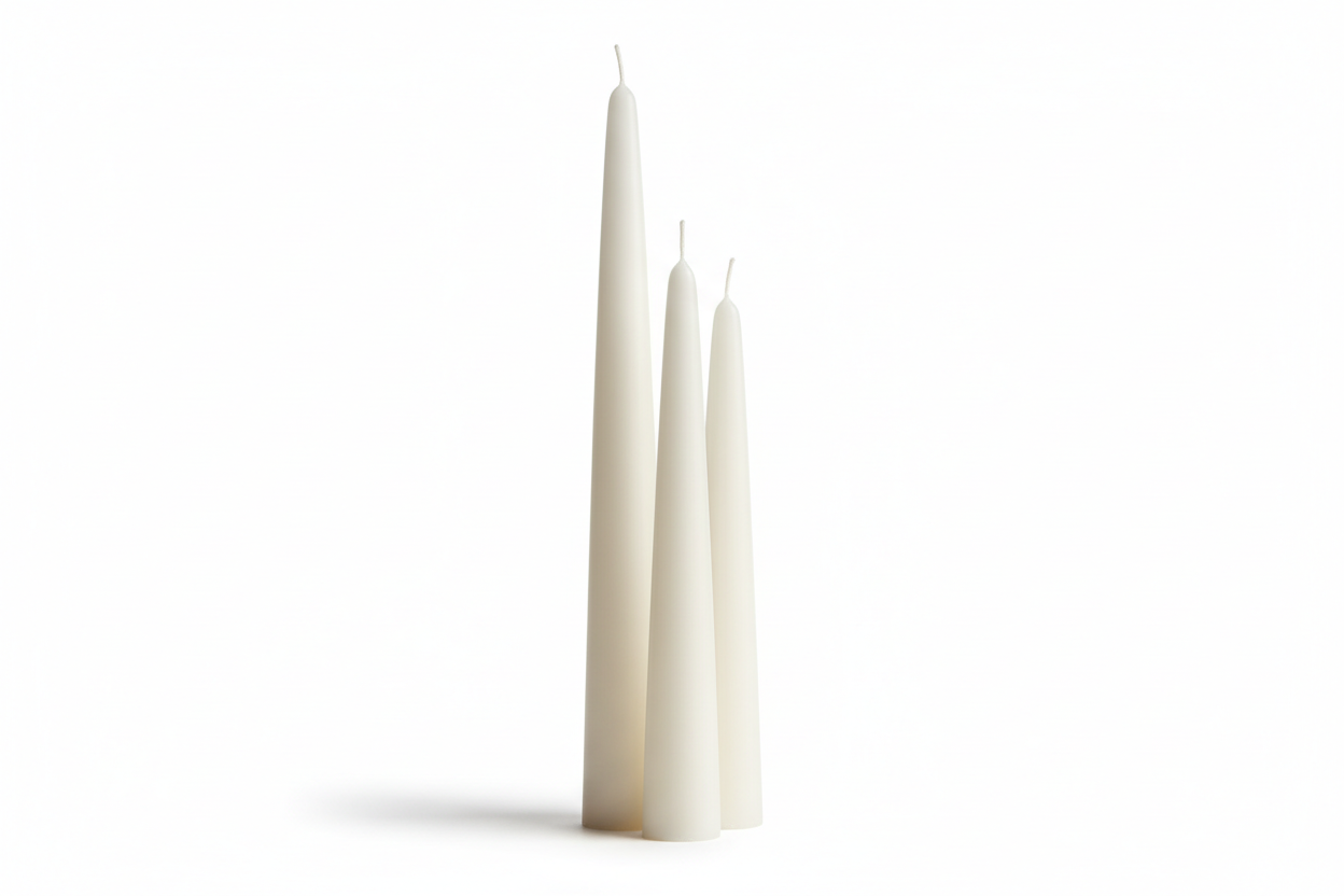 tapered candle 3 set 